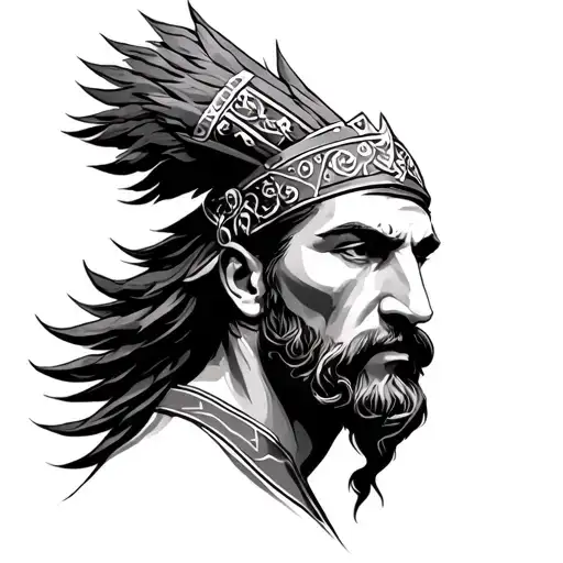 Skanderbeg tattoo design idea