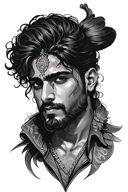 Arjun ash aaryan tattoo design idea
