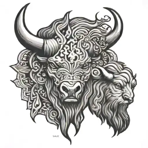 Buffalo creek tattoo design idea