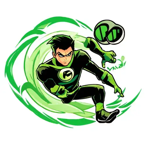 Ben 10 tattoo design idea