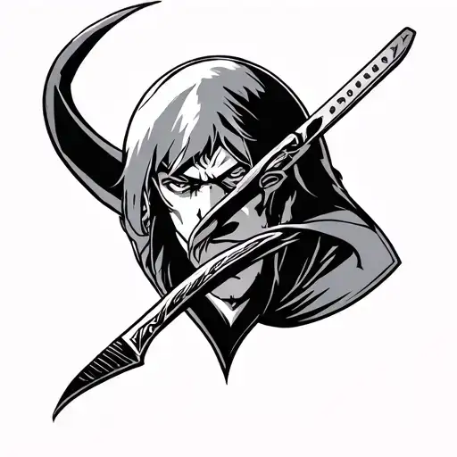 Sabres de Zoro tattoo design idea