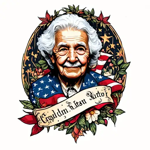 grandparents memorial tattoo tattoo design idea