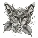 name alexis thalia tattoo design idea