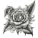 name alexis thalia tattoo design idea