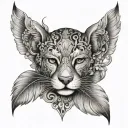 name alexis thalia tattoo design idea