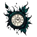 time heals all wounds' tattoo design idea