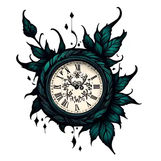 time heals all wounds' tattoo design idea