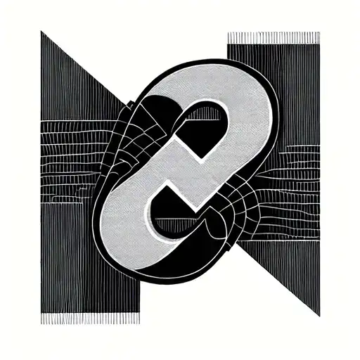 number 96 tattoo design idea