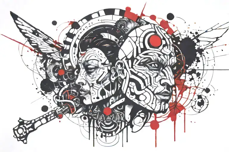 osiris strong tattoo design idea