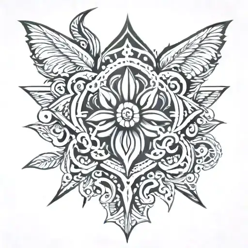 small Philippine tribal tattoo tattoo design idea