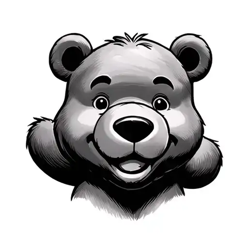 Pooh Bear tattoo design idea