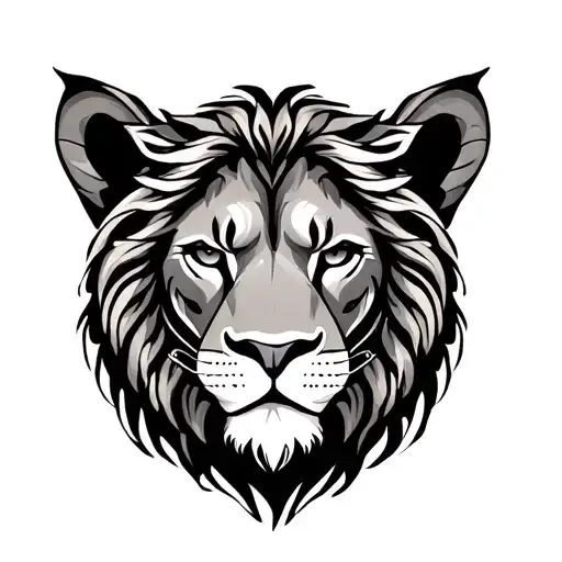 Leo And Libra Sign tattoo design idea