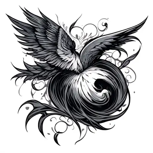 Grey 59 tattoo design idea