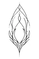 Arete, strength inspired tattoo design idea