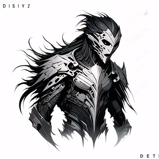 Destiny 2 Titan tattoo design idea