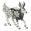 NARA tattoo design idea