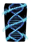 Coded helixThe double helix is made up of genetic code. The base pairs on the DNA rungs are replaced with symbolic code tattoo design idea
