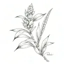 millets spike tattoo design idea