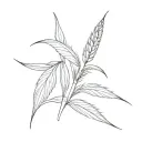 millets spike tattoo design idea