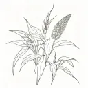 millets spike tattoo design idea