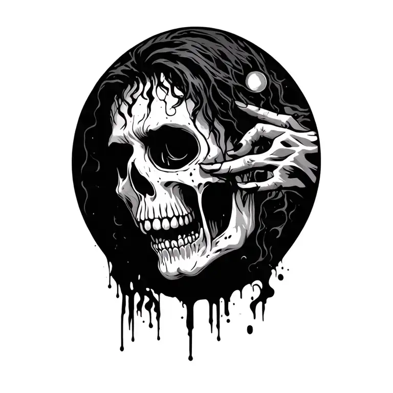 Pain hurt suffering tattoo design idea