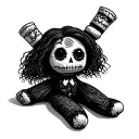 Voodoo Doll tattoo design idea