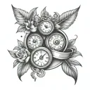 Weight Loss tattoo design idea