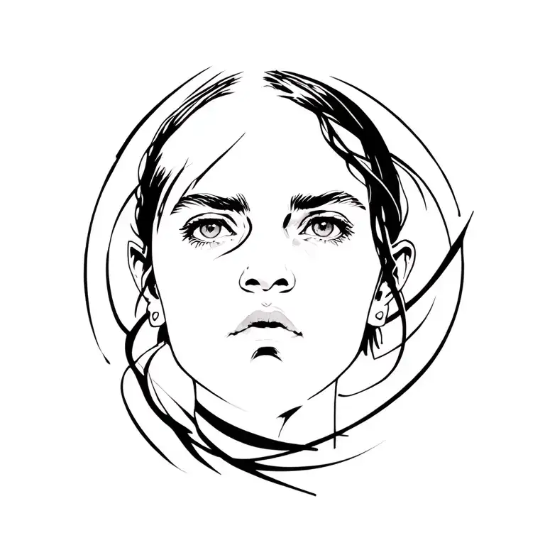 Arya tattoo design idea