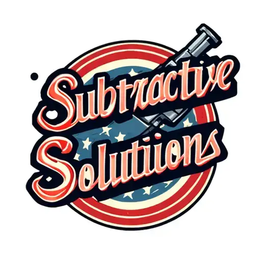"Subtractive Solutions" "Subtractive Solutions" Machine Shop Logo tattoo design idea