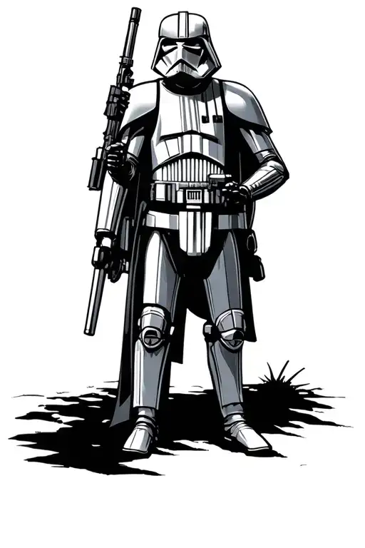 star wars tattoo design idea