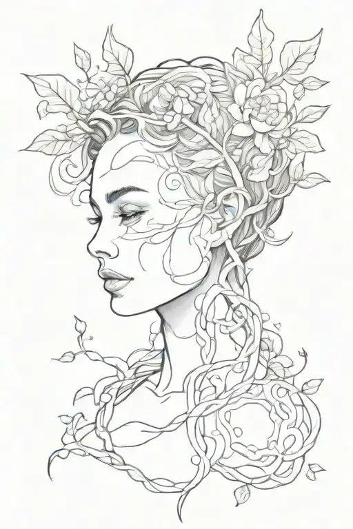 self growth mindset tattoo design idea