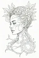 self growth mindset tattoo design idea