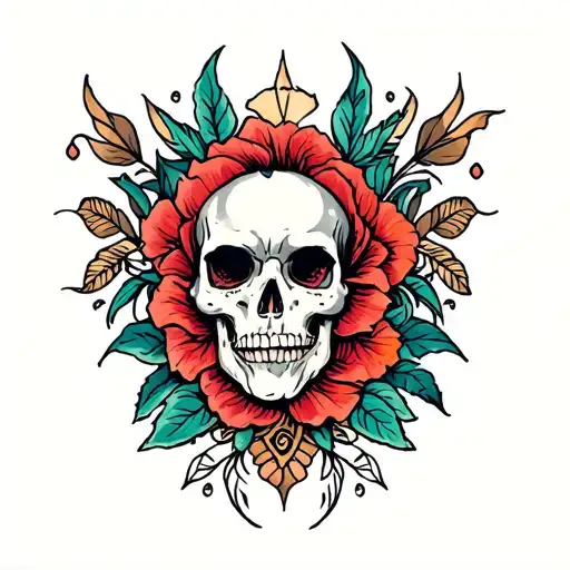 neo trad flash art tattoo tattoo design idea