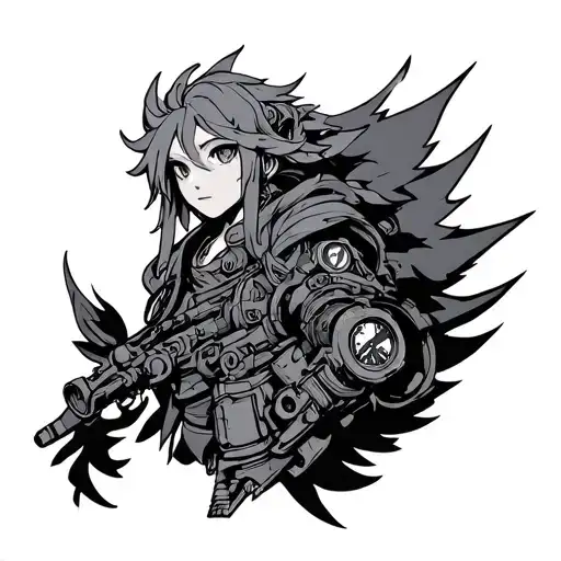 chrono trigger epoch tattoo design idea