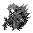 chrono trigger epoch tattoo design idea