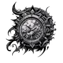 chrono trigger epoch tattoo design idea