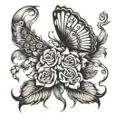 everything happens for a reason  tattoo design idea