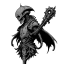 Adept Mechanicus tattoo design idea