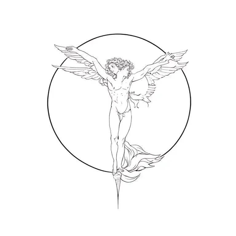 Greek or Roman mythology inspired tattoo tattoo design idea