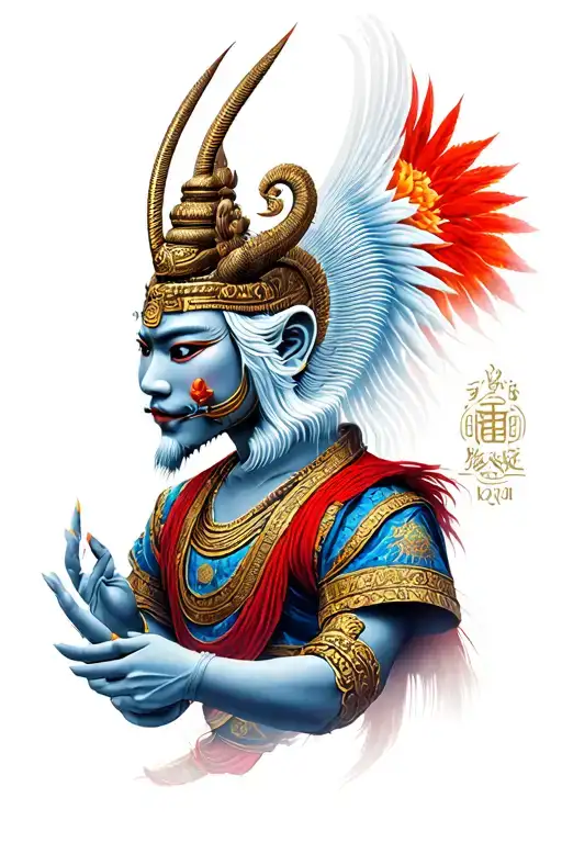 Chinese zodiac signs as Khmer warriors tattoo design idea