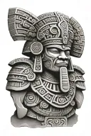 Olmec Aztec Mayan tattoo design idea