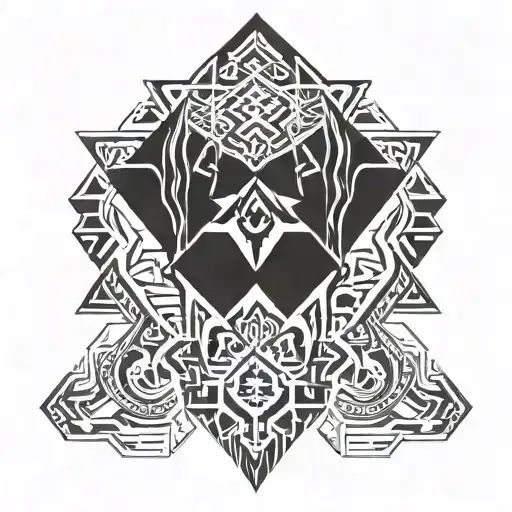 blankets tattoo design idea