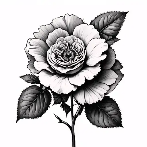 Stone Roses tattoo design idea