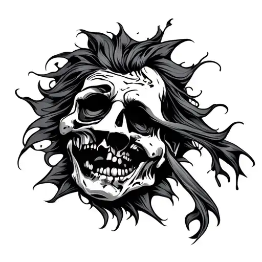 psycho tattoo design idea