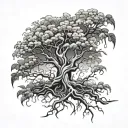 Poison Tree tattoo design idea