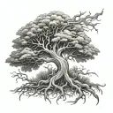 Poison Tree tattoo design idea