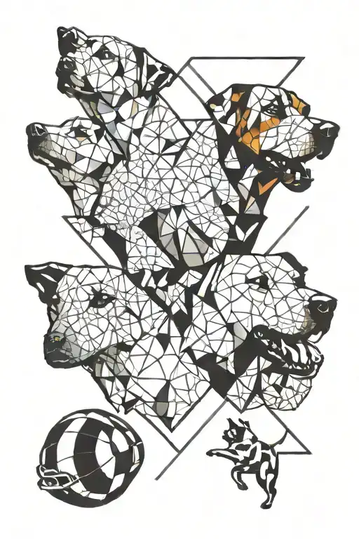 I love spending time with my girlfriend and our two dogs, sherlock and mike. I´ve been playing American football for the tattoo design idea