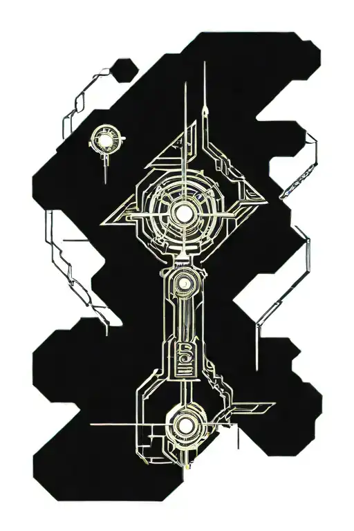 planet venus tattoo design idea