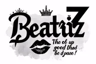 That Beatriz says with a good letter on the side and a crown on top of the b on the side and in the z that has a kiss up tattoo design idea