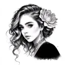 adeline tattoo design idea